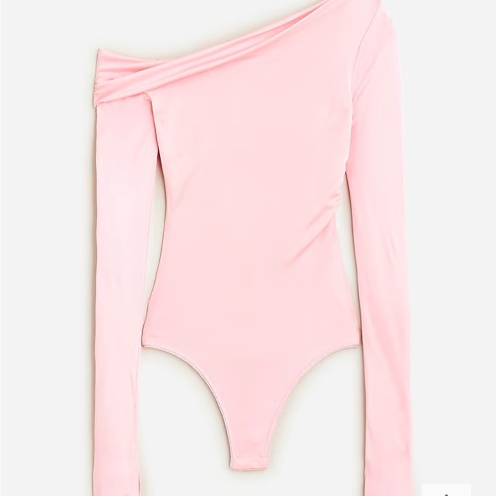 J. Crew + Anna October Drape Neck/Off-Shoulder Long Sleeve Body Suit